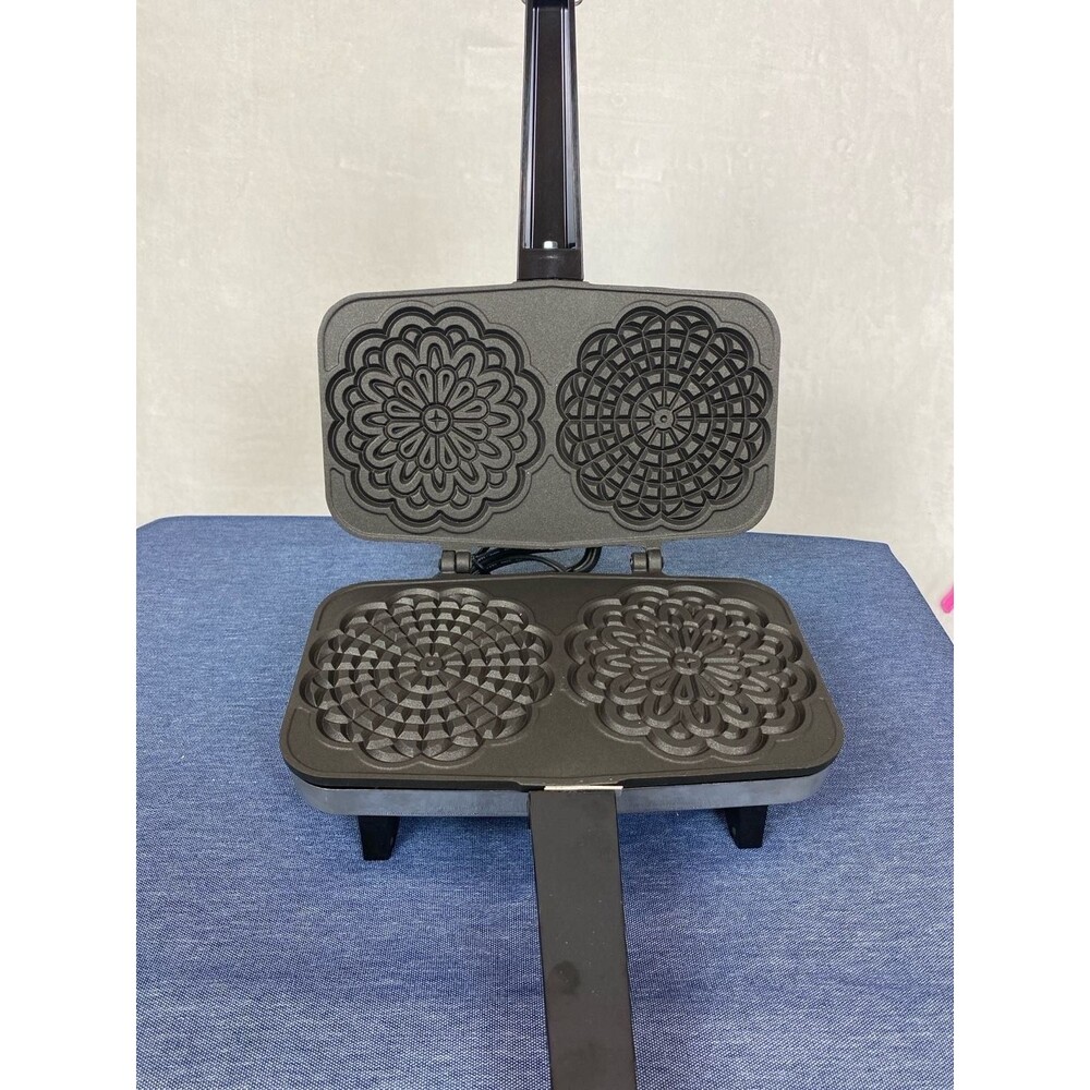 Vitantonio Pizzelle Chef Model 300 Italian Vintage Cookie Maker - Picture 4 of 4